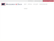 Tablet Screenshot of muckleroyfalls.com